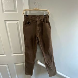Lee Relaxed Fit Brown Jeans